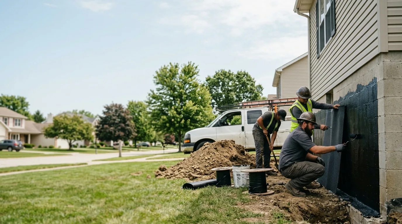 Basement Waterproofing in Parnell, MO near me